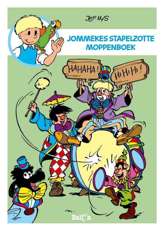 Jommekes stapelzotte moppenboek book