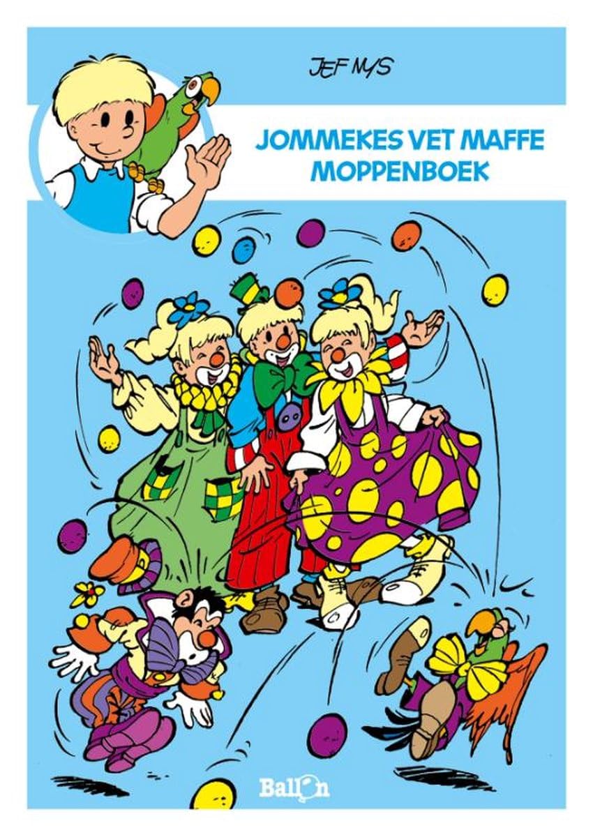 Jommekes vet maffe moppenboek book