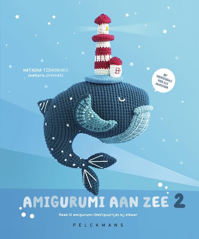 Amigurumi aan zee 2: haak 15 amigurumi-zeefiguurtjes bij elkaar Hobbies & Crafts