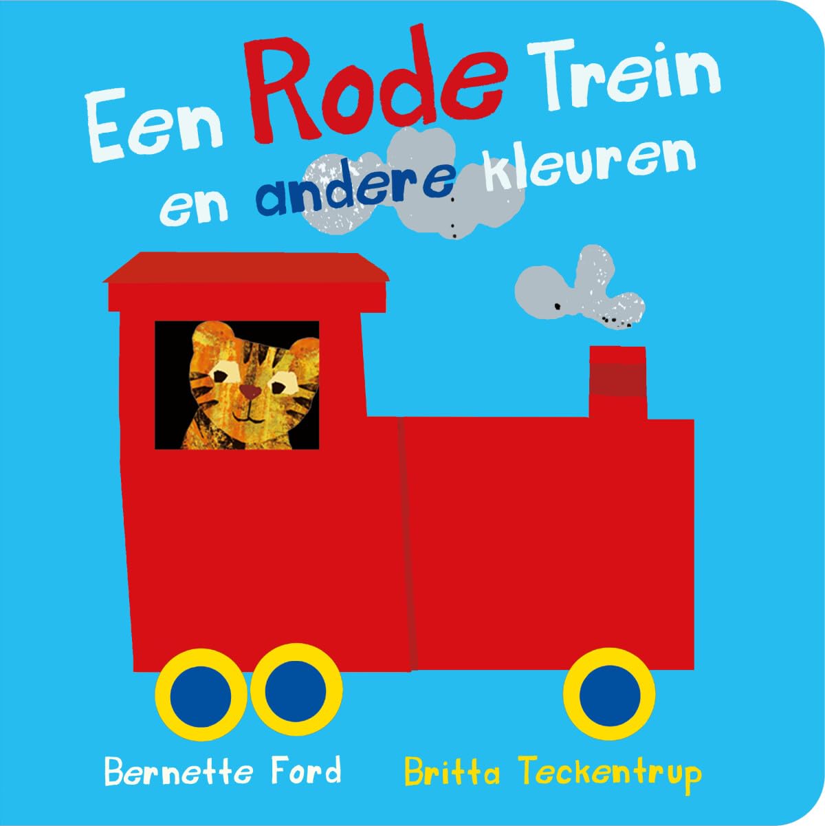 Een rode trein en andere kleuren book