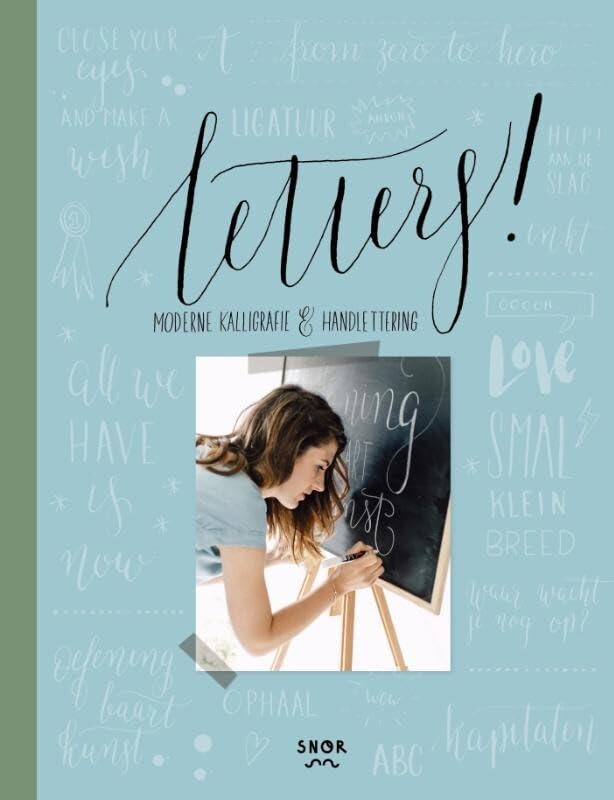 Letters!: moderne kalligrafie en handlettering book