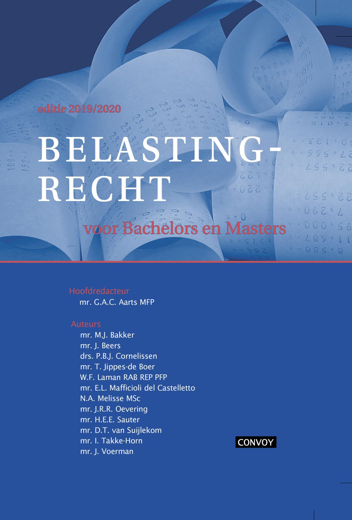 Belastingrecht Bachelors Masters 2019-2020 book