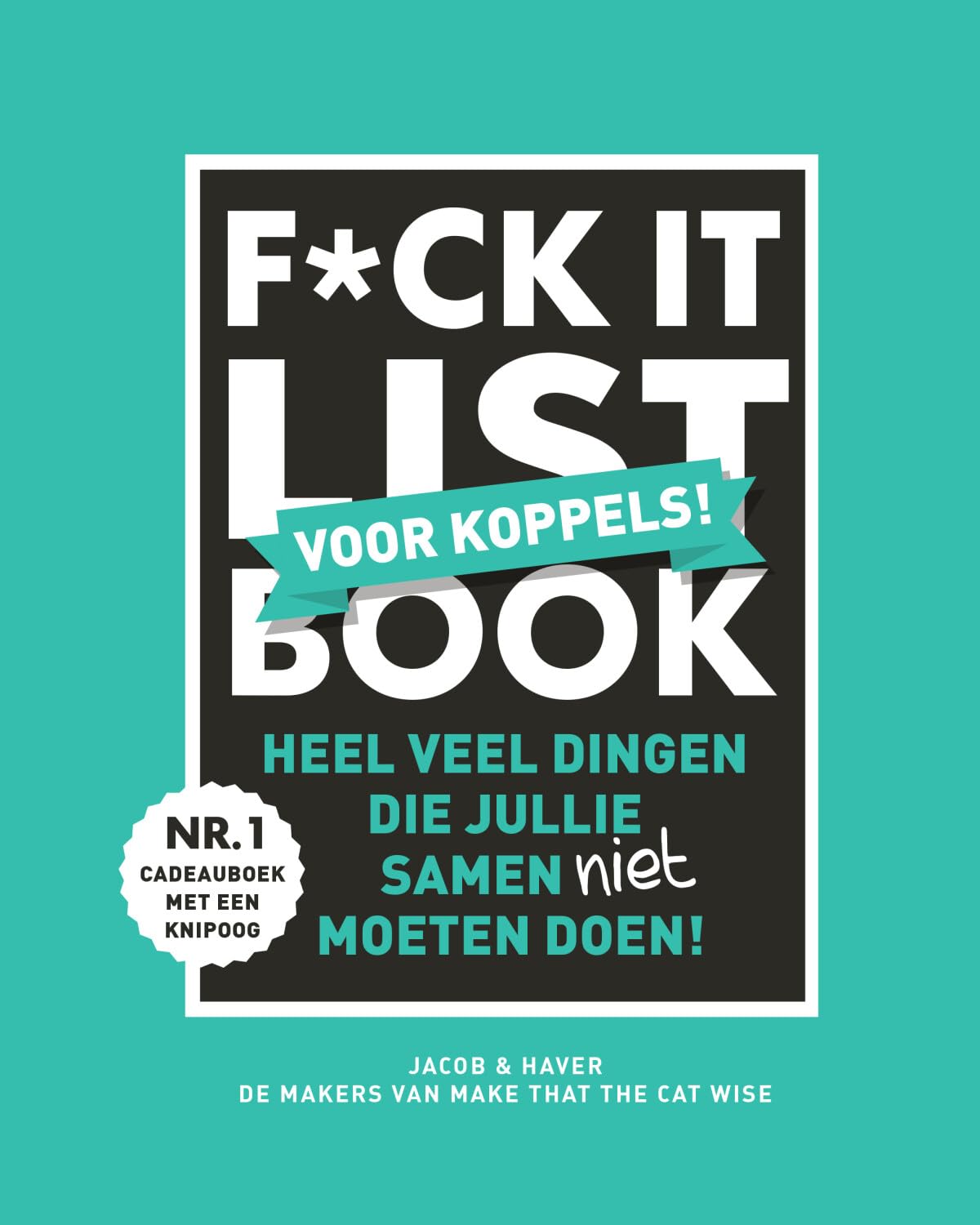 F*CK-it list book voor koppels book
