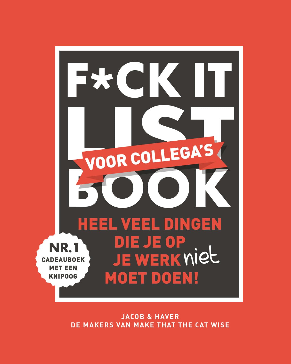 F*ck it list book voor collega’s book