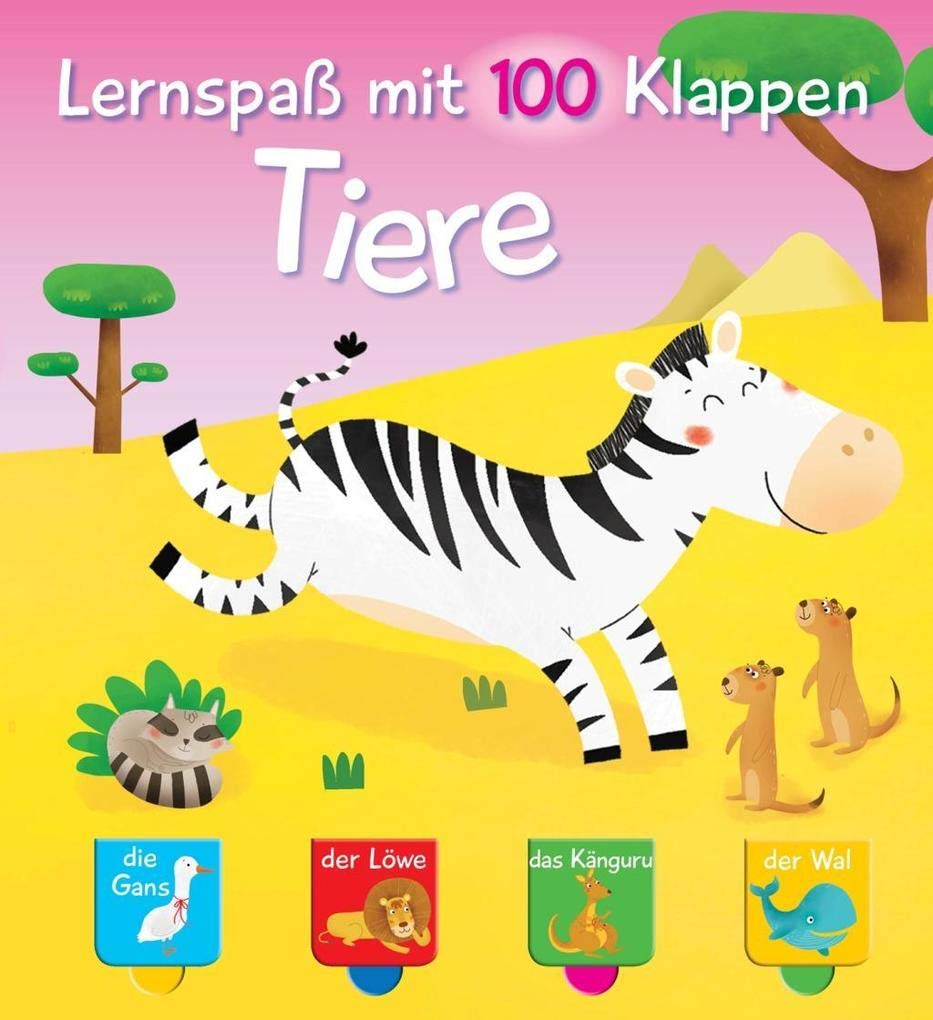 Lernspaß mit 100 Klappen - Tiere Non-fiction