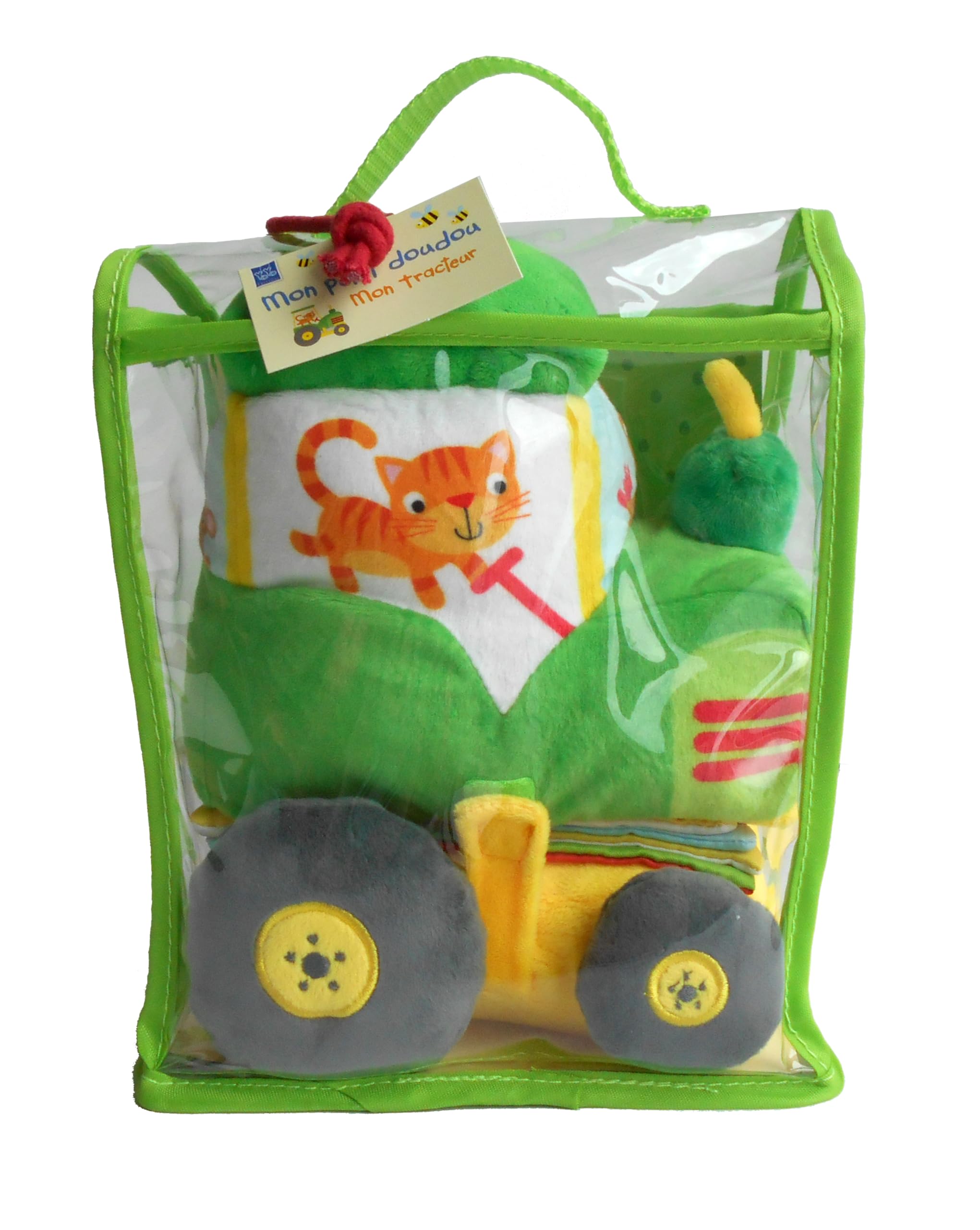 Mon tracteur mon petit doudou book
