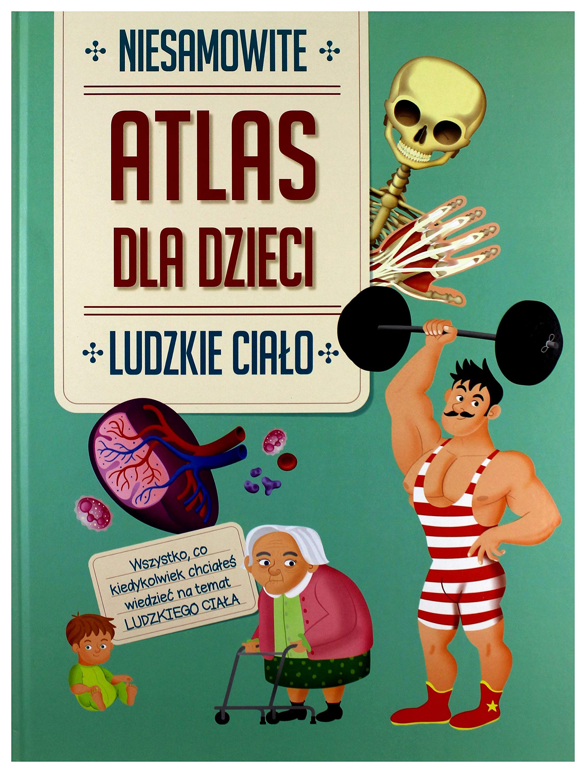Niesamowite atlas dla dzieci: Ludzkie cialo Books