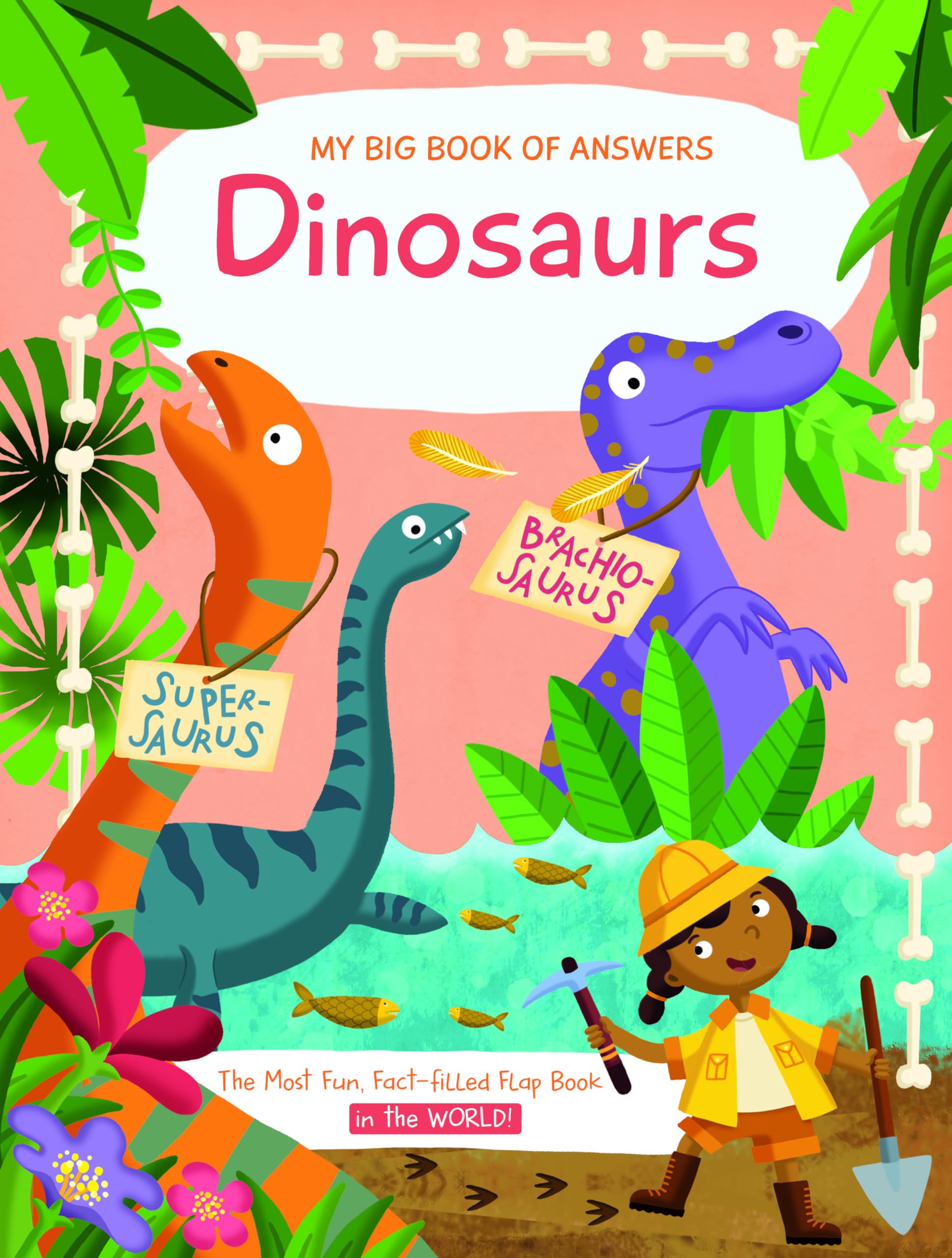 MY BIG BOOK OF ANSWERS DINOSAURS Tiptoi & Games
