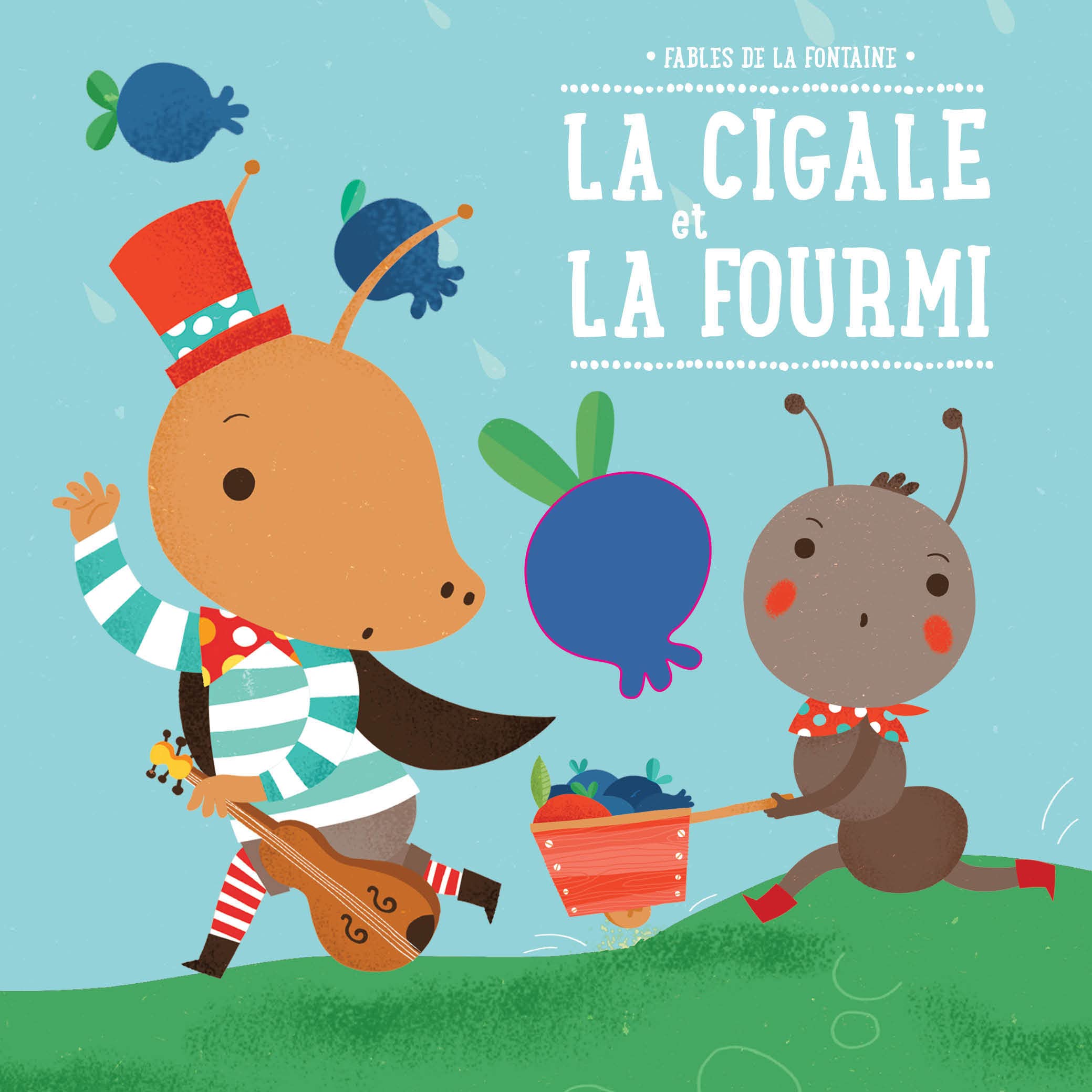 La cigale et la fourmi: mes jolies fables Children's books