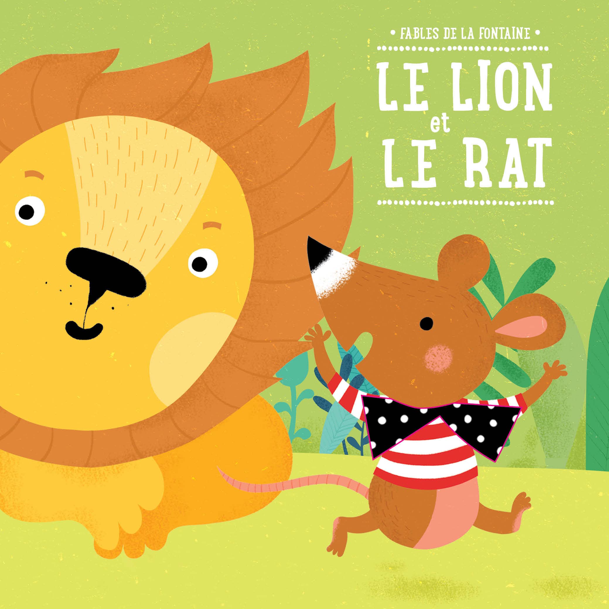 Le lion et le rat: mes jolies fables book
