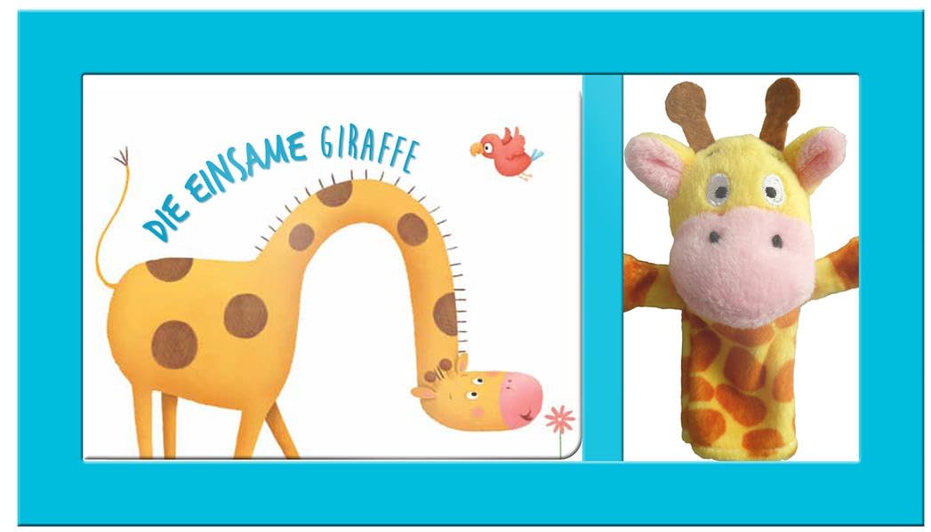 Meine Vorlesegeschichte mit Tierfingerpuppe: Die einsame Giraffe book