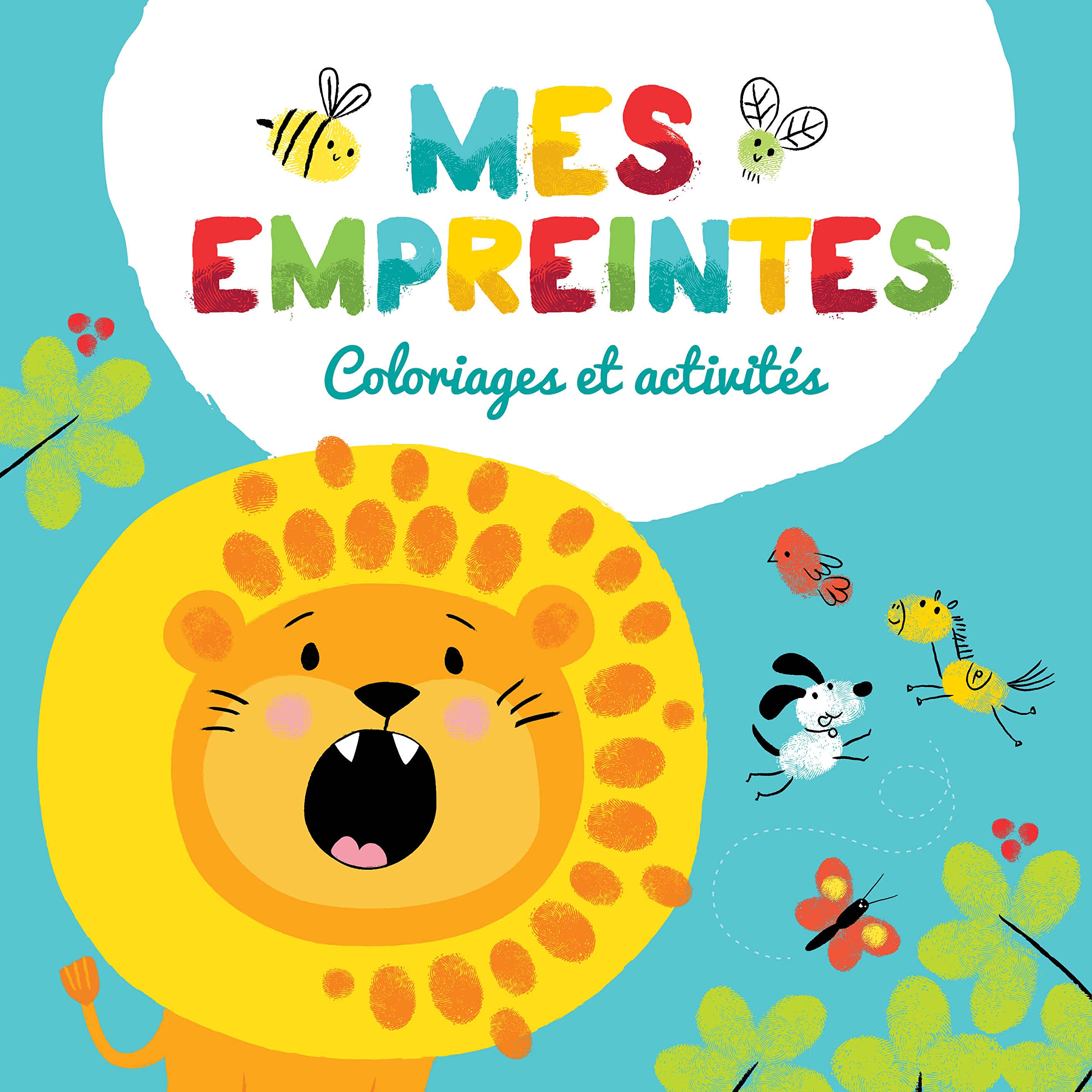 Mes empreintes : Animaux: Coloriages et activités book
