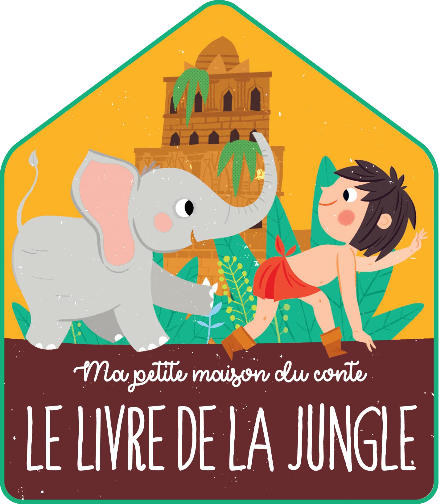 Le livre de la jungle: Ma petite maison du conte book
