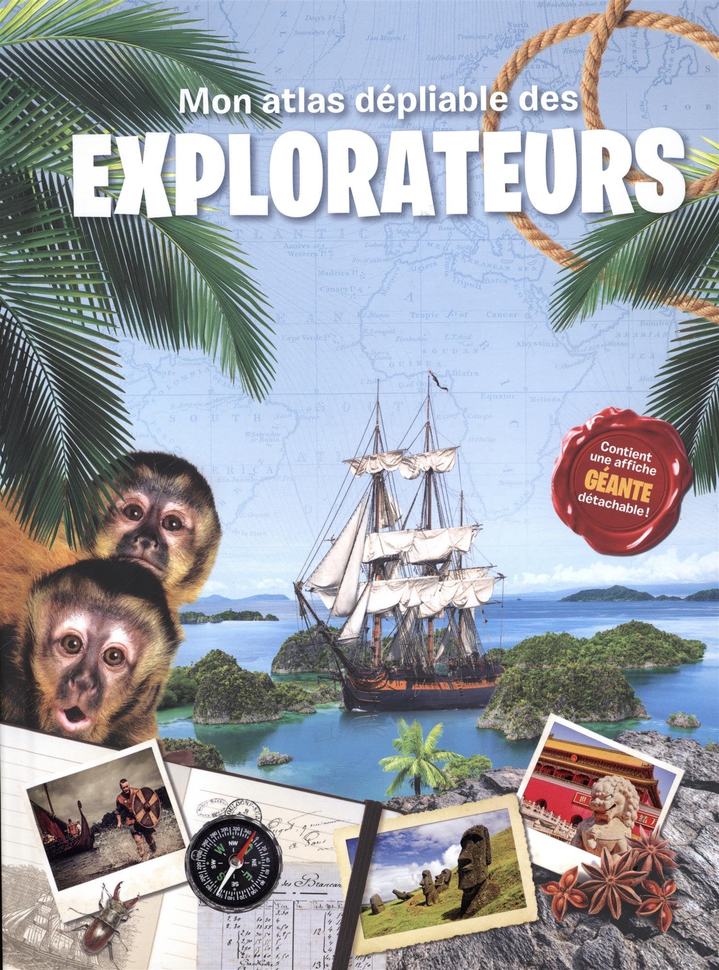 Explorateurs: Contient une affiche géante détachable ! book