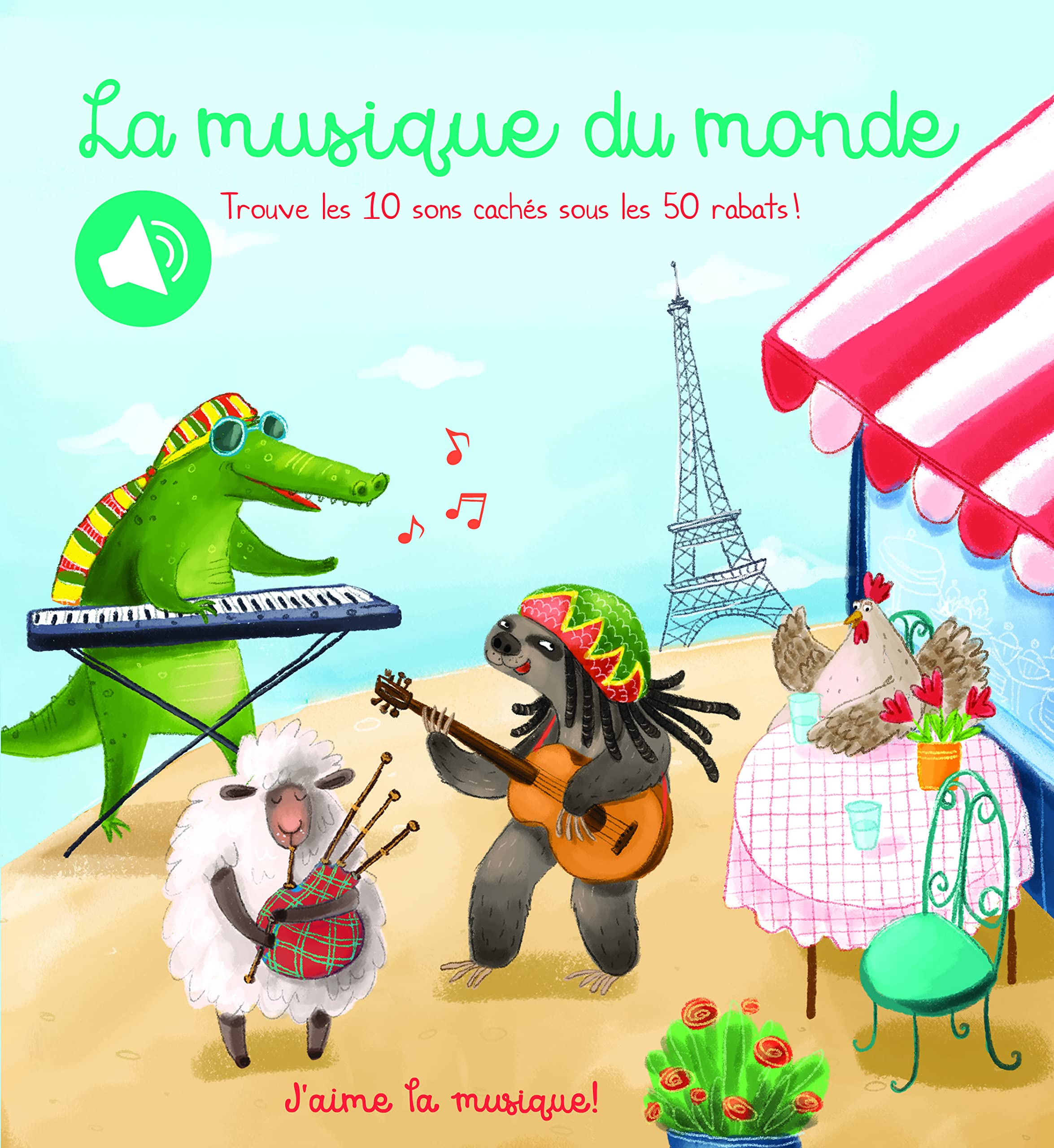 La musique du monde: Trouve les 10 sons cachés sous les 50 rabats ! book
