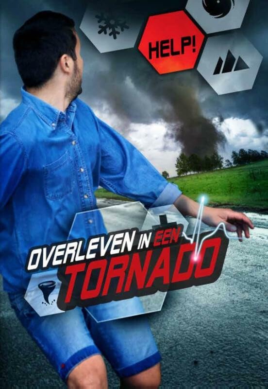 Overleven in een tornado: Makkelijk Lezen book