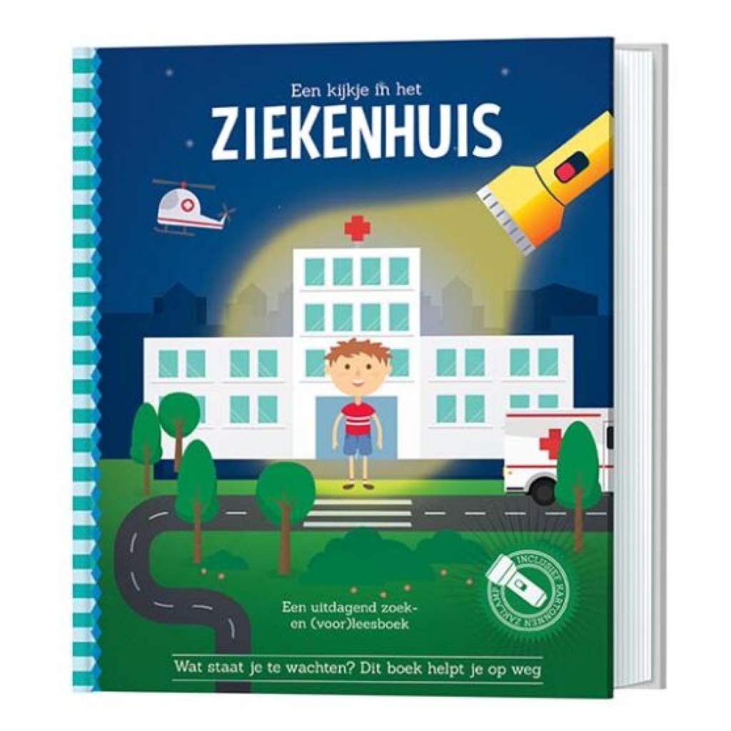 Een kijkje in het ziekenhuis: wat staat je te wachten? Dit boek helpt je op weg Tiptoi & Games