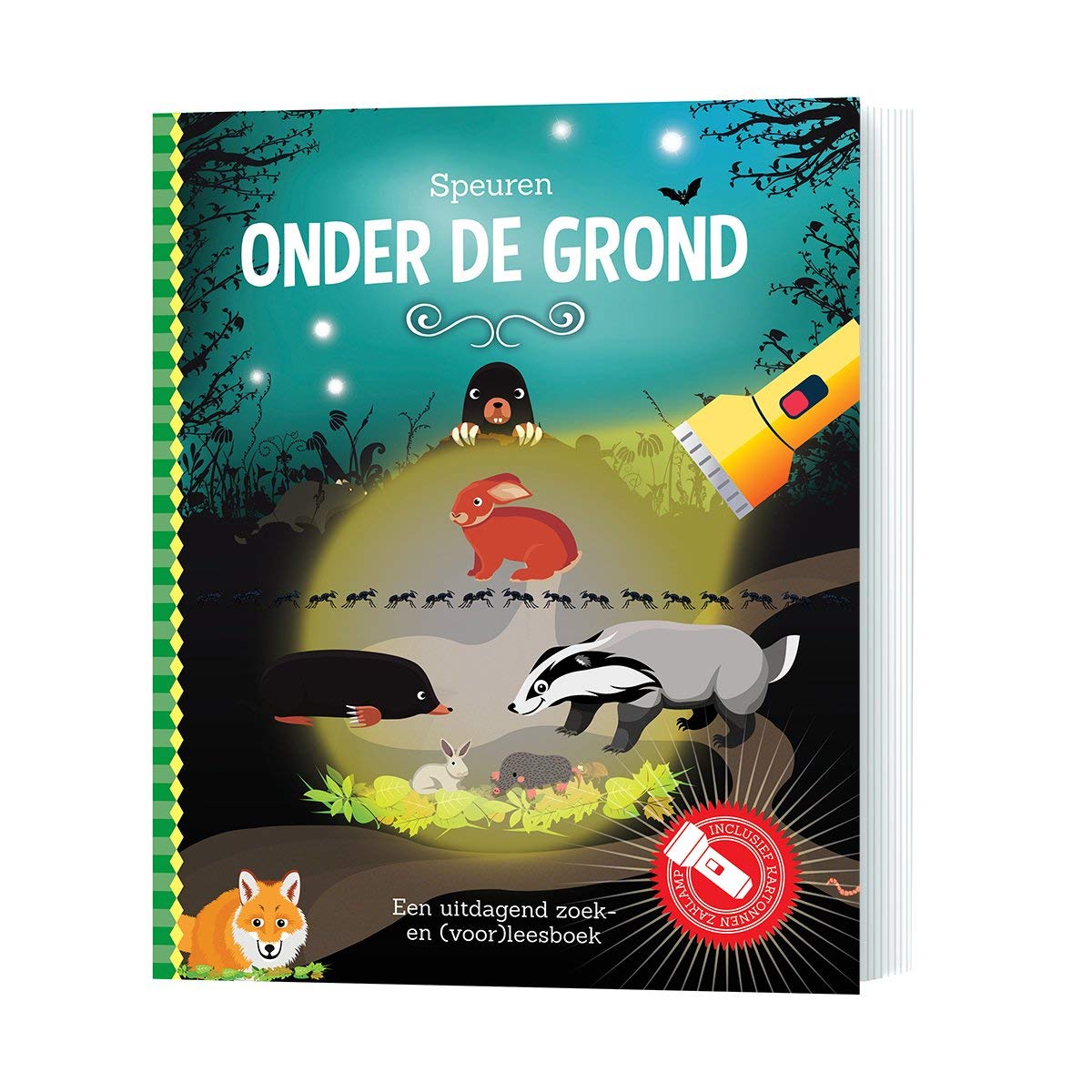 Speuren onder de grond: een uitdagend zoek- en (voor)leesboek book