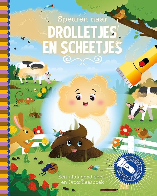 Speuren naar drolletjes en scheetjes: een uitdagend zoek- en (voor)leesboek book