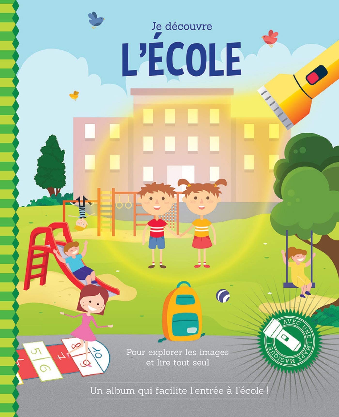 Je découvre l'école: Avec une lampe magique ! book