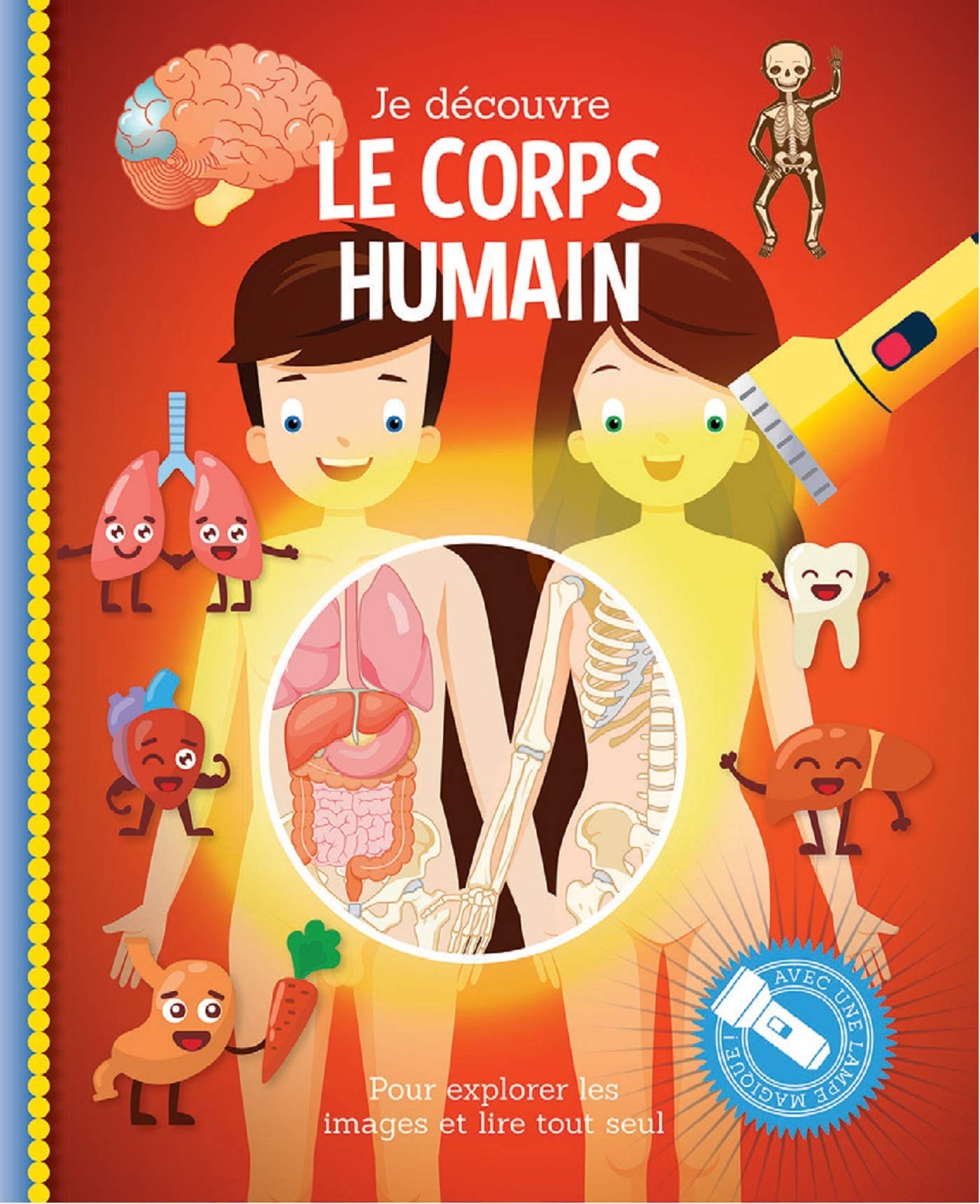 Je découvre le corps humain: Avec une lampe magique ! book