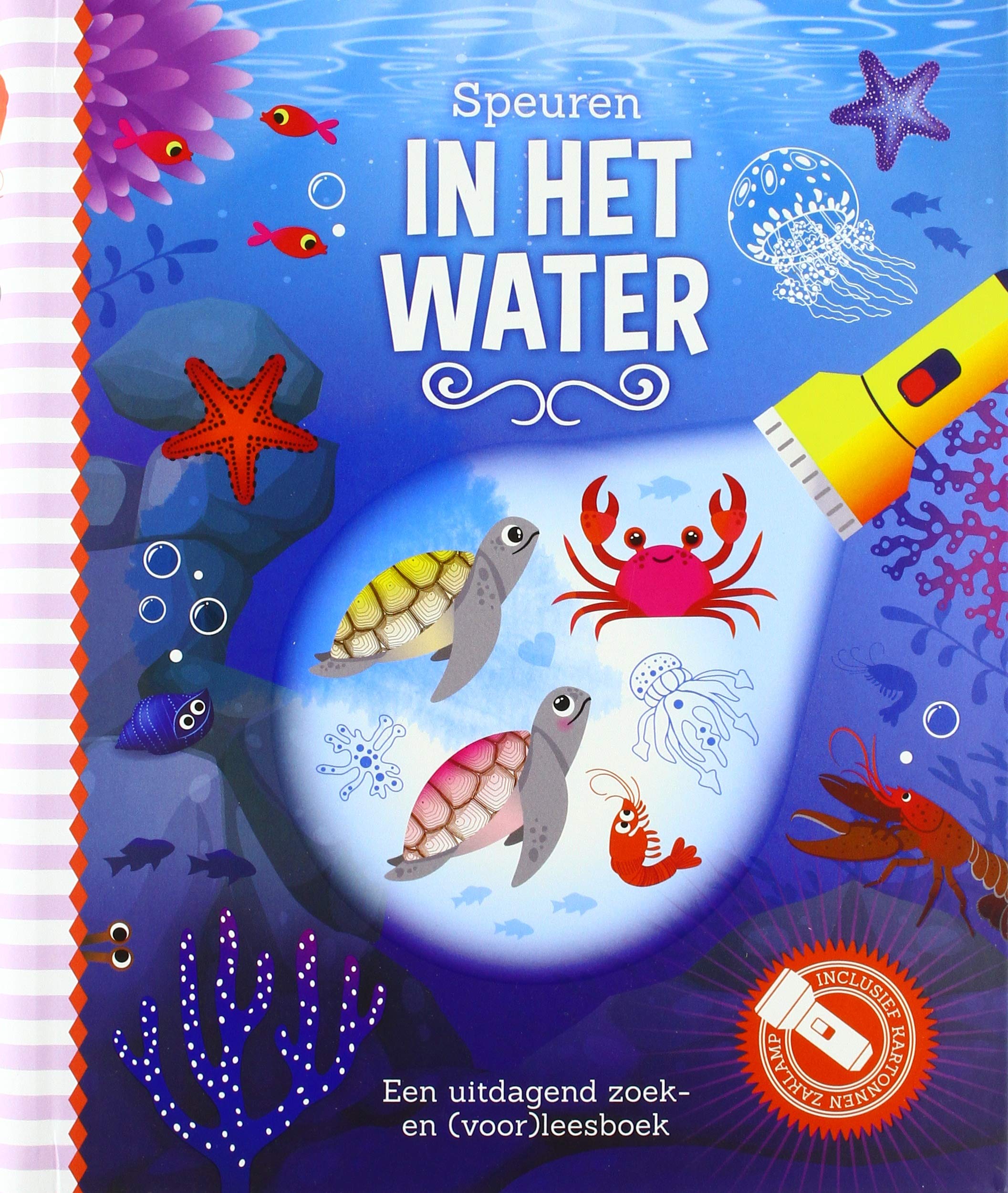 Speuren in het water: een uitdagend zoek- en (voor)leesboek Tiptoi & Games