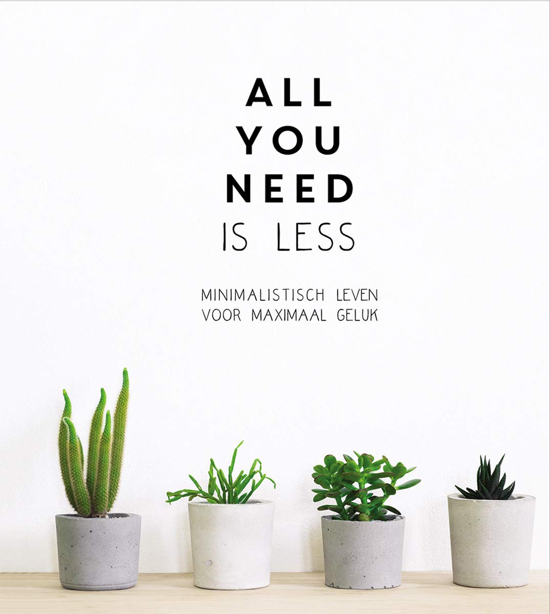 All you need is less: minimalistisch leven voor maximaal geluk Leisure, Home & Garden