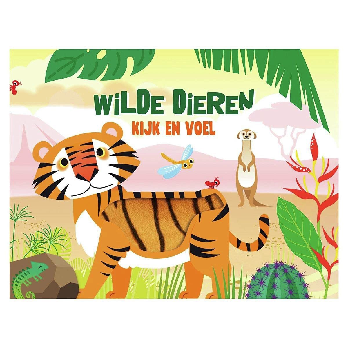 Wilde dieren (Kijk en voel) Children's books