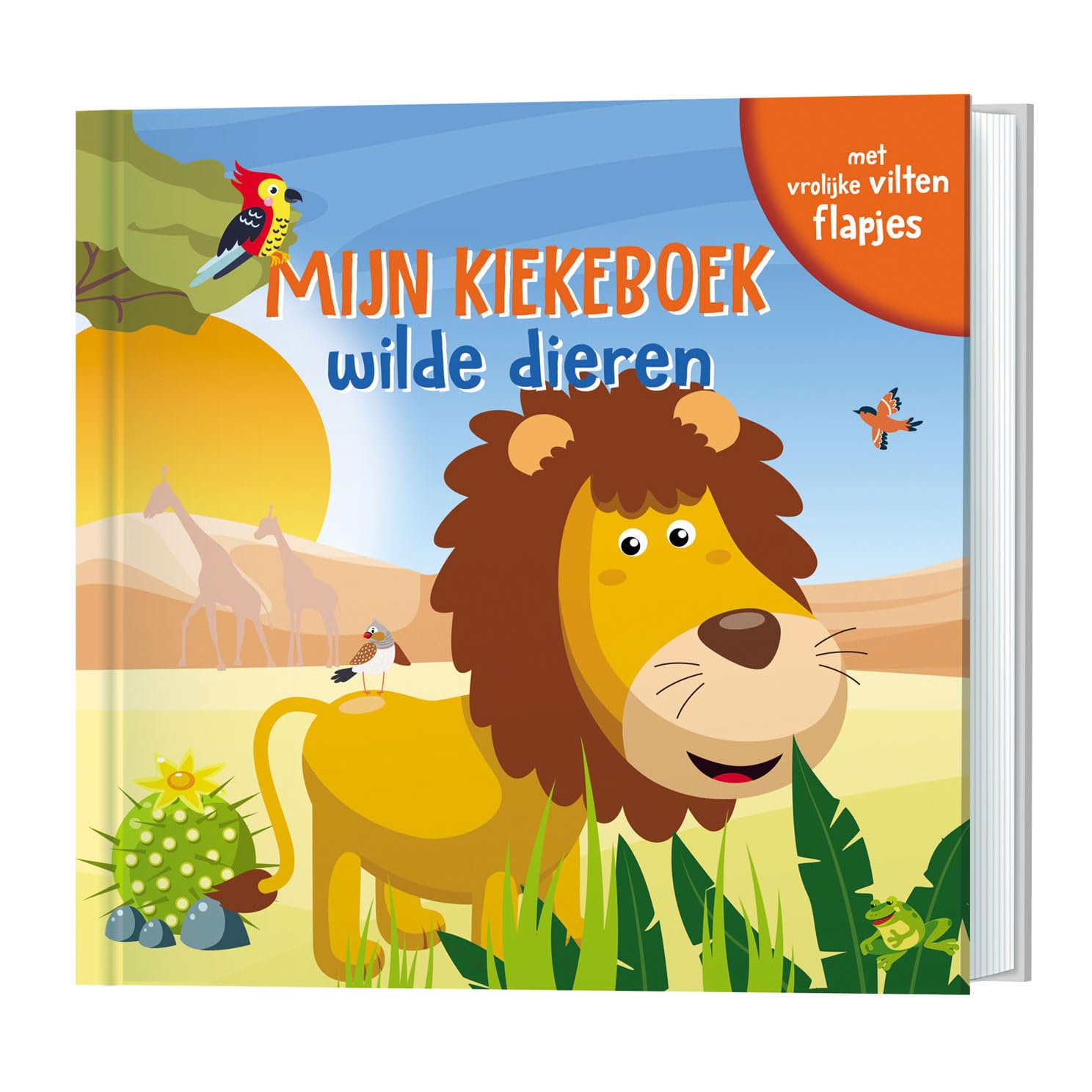 Wilde dieren (Mijn kiekeboek) Parents & Children