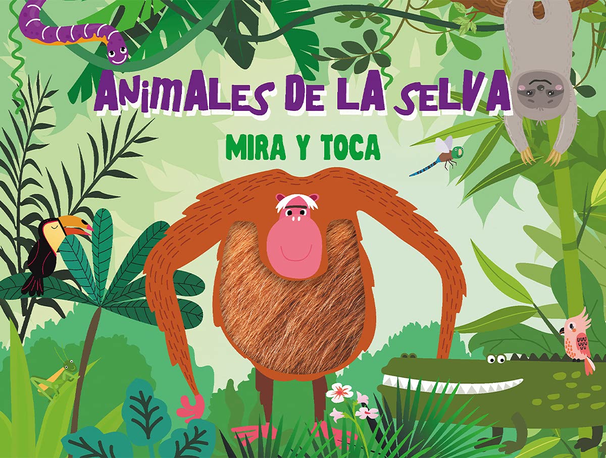 ANIMALES DE LA SELVA ("MIRA Y TOCA") book