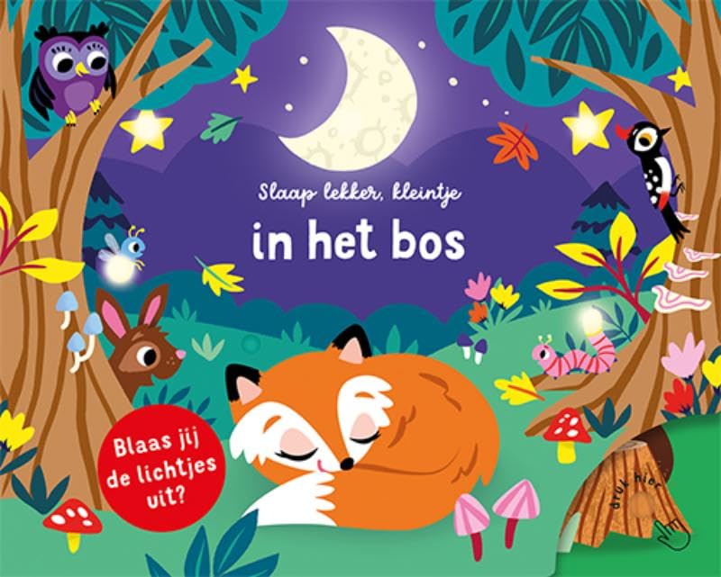Slaap lekker, kleintje - In het bos: Blaas jij de lichtjes uit? book