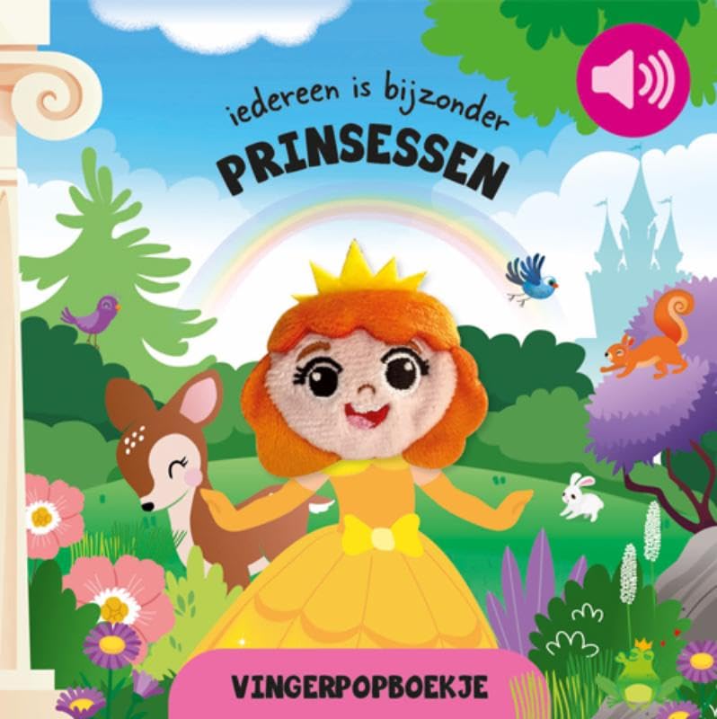 Iedereen is bijzonder Prinsessen: Vingerpopboekje book