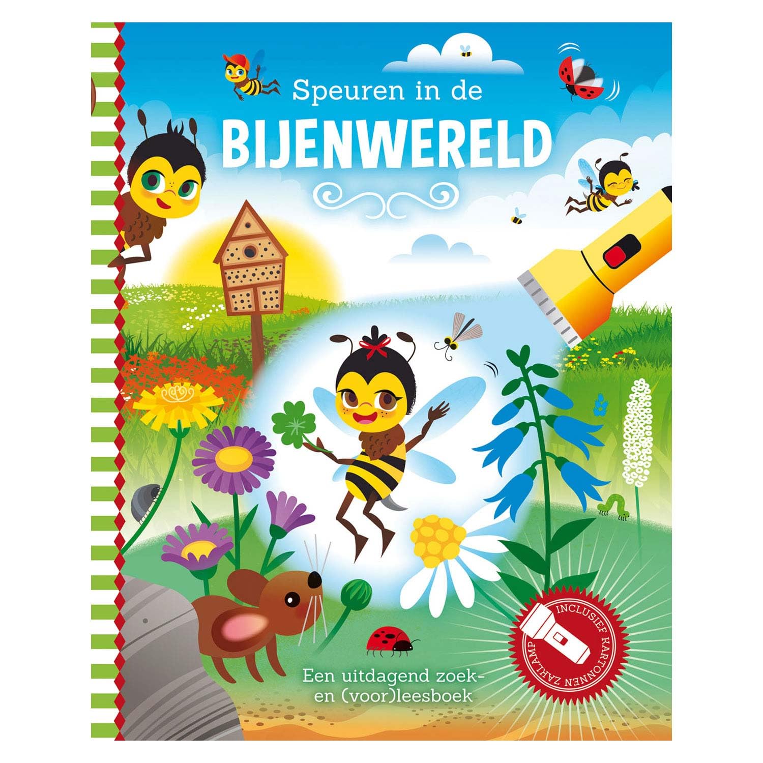 Speuren in de bijenwereld: een uitdagend zoek-en (voor)leesboek book