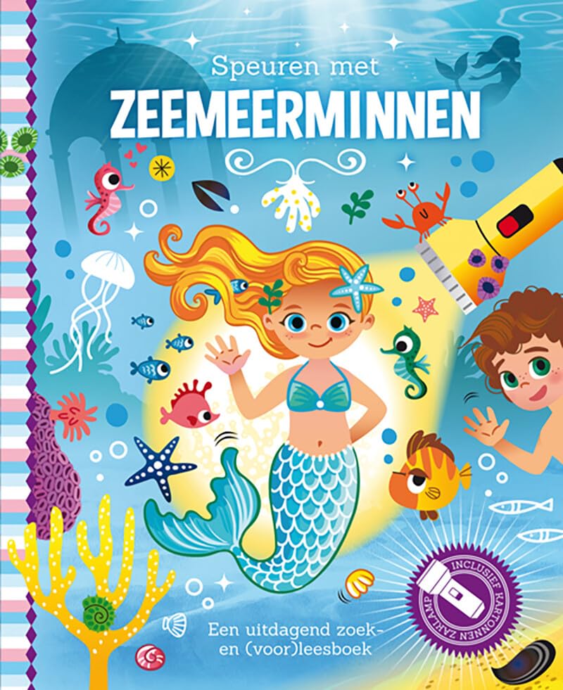 Speuren met zeemeerminnen: een uitdagend zoek en (voor)leesboek book