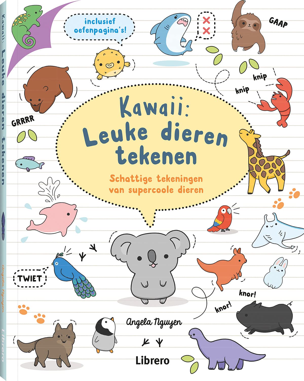 Kawaii: leuke dieren tekenen: Schattige tekeningen van supercoole dieren Film, Art & Culture