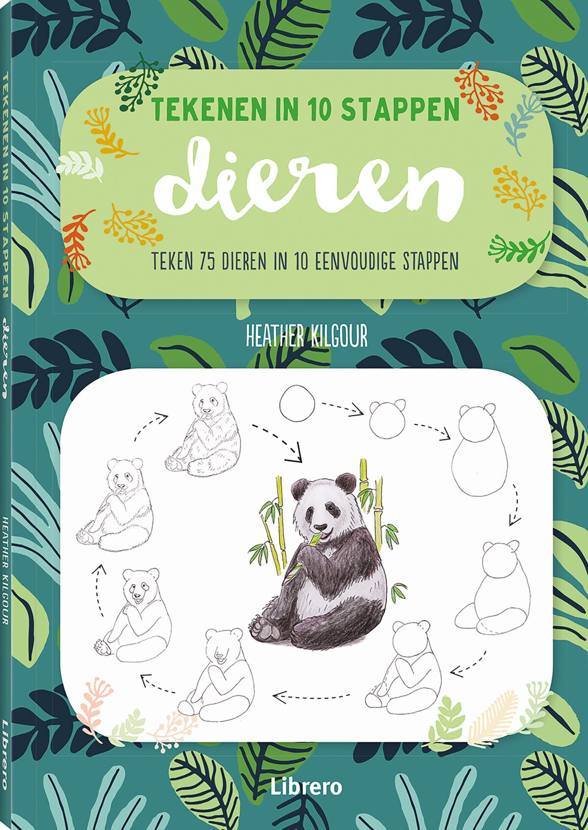 Dieren - Tekenen in 10 stappen: Teken 75 dieren in 10 eenvoudige stappen Film, Art & Culture