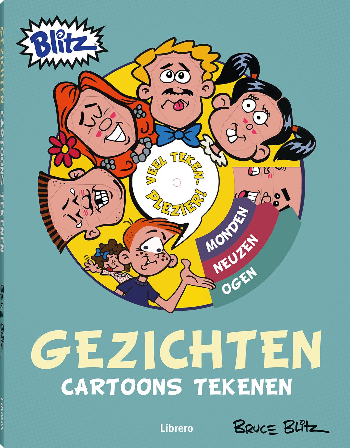 Cartoons tekenen - Gezichten book