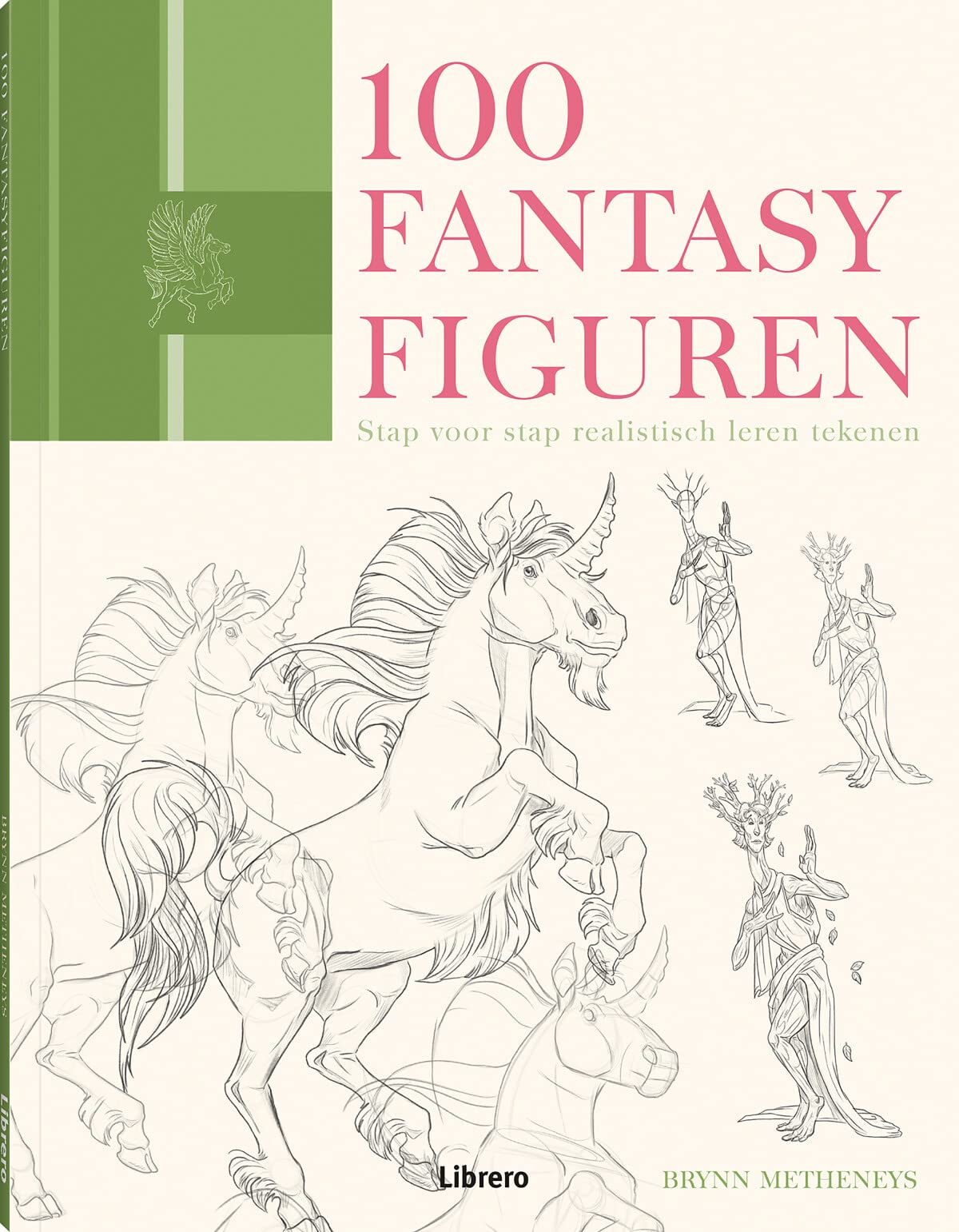 100 fantasy figuren: stap voor stap realistisch leren tekenen book