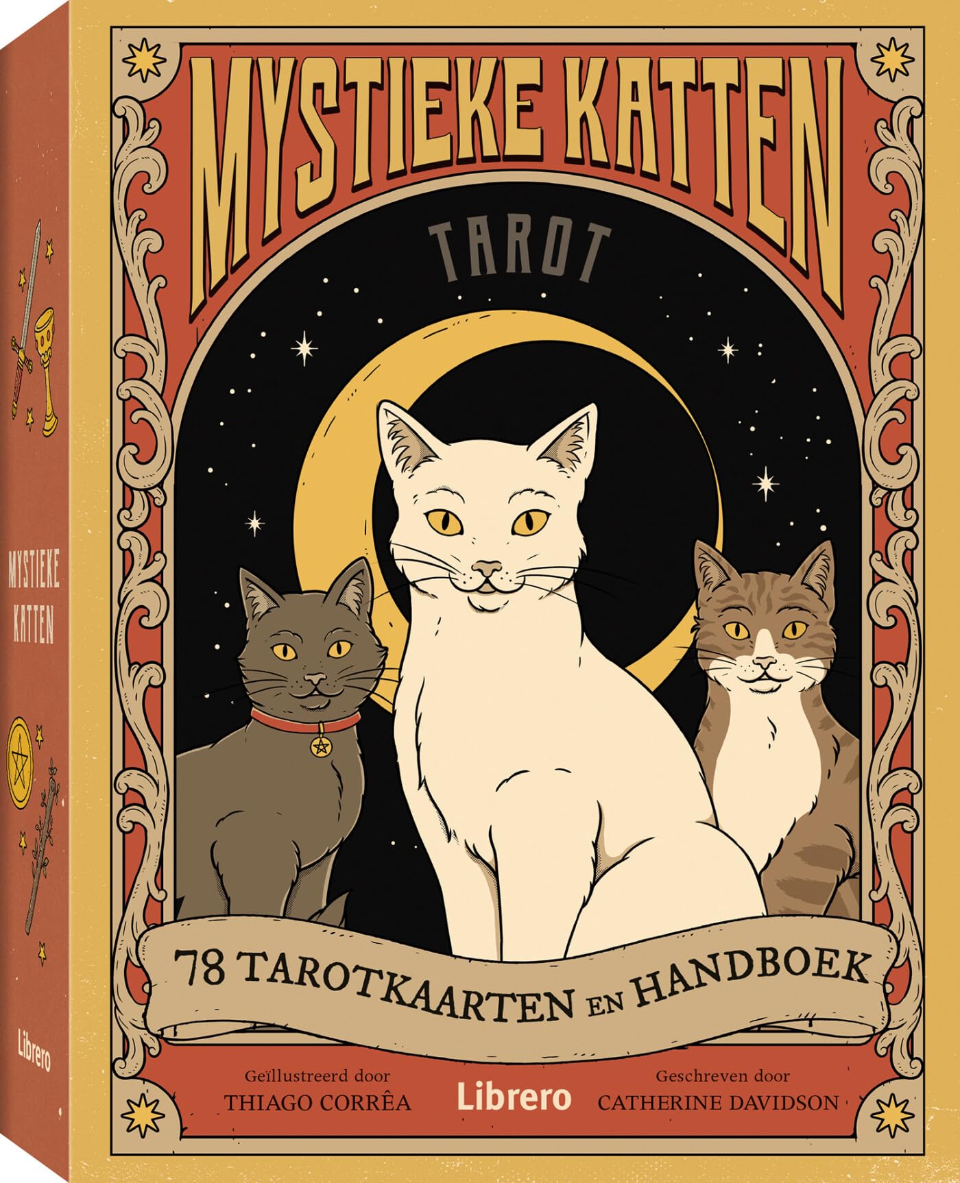 Mystieke katten tarot: 78 tarotkaarten en handboek Religion & Esotericism