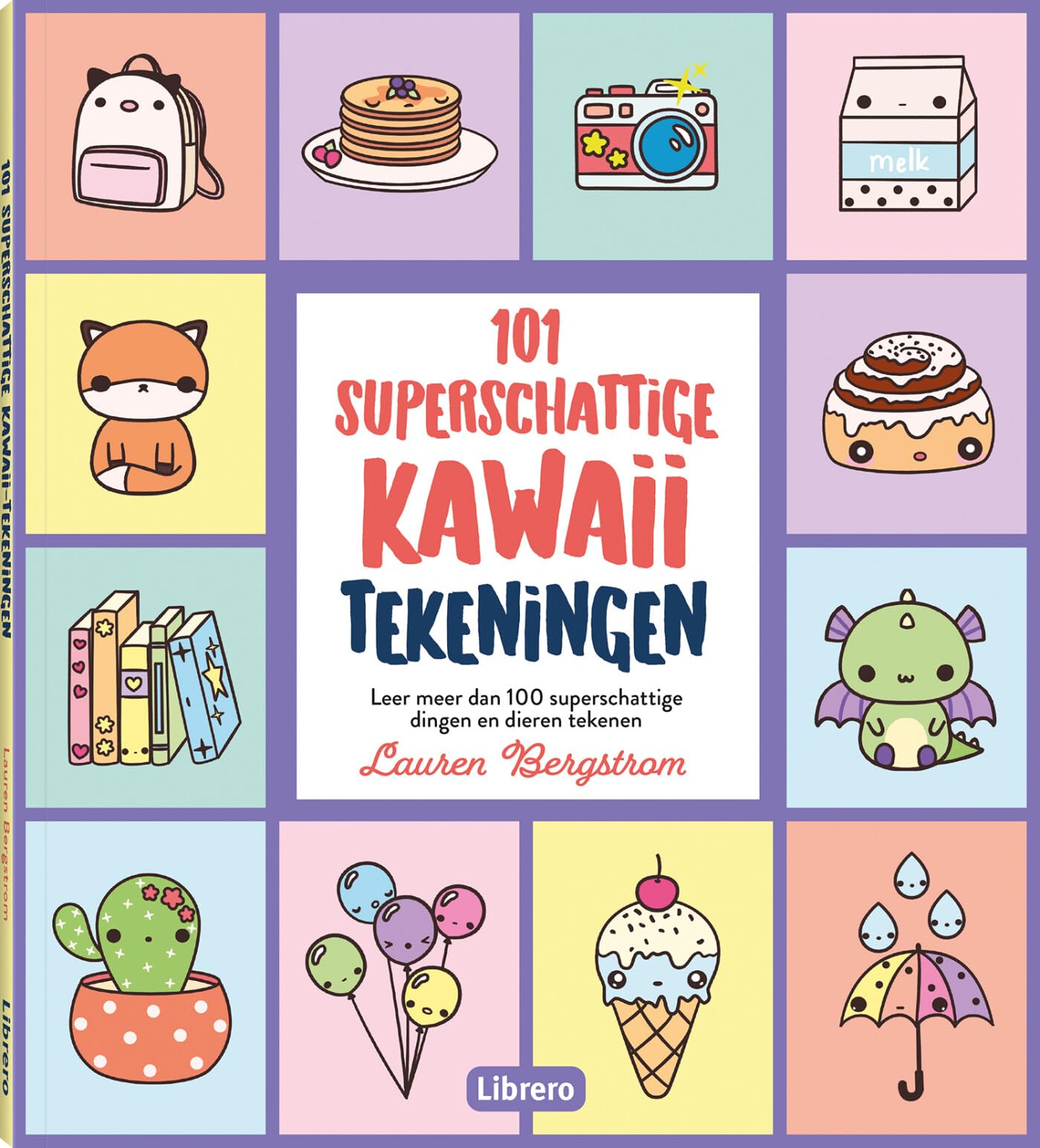 101 superschattige kawaii-tekeningen: leer meer dan 100 superschattige dingen en dieren tekenen Books