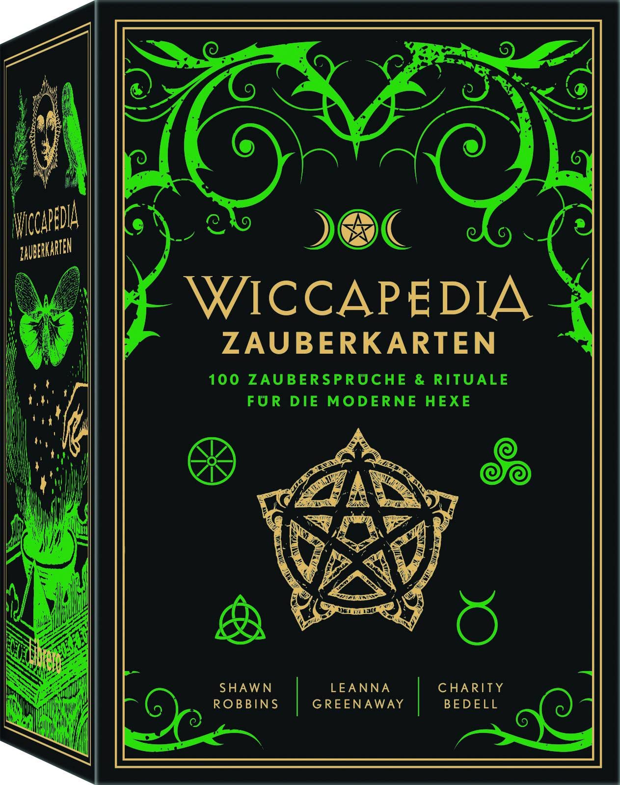Wiccapedia Zauberkarten: 100 magische Sprüche und Rituale Religion & Esotericism