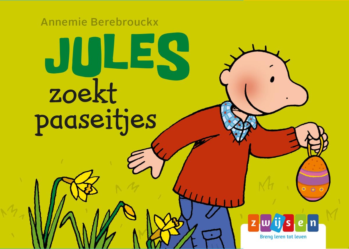 Jules zoekt paaseitjes book