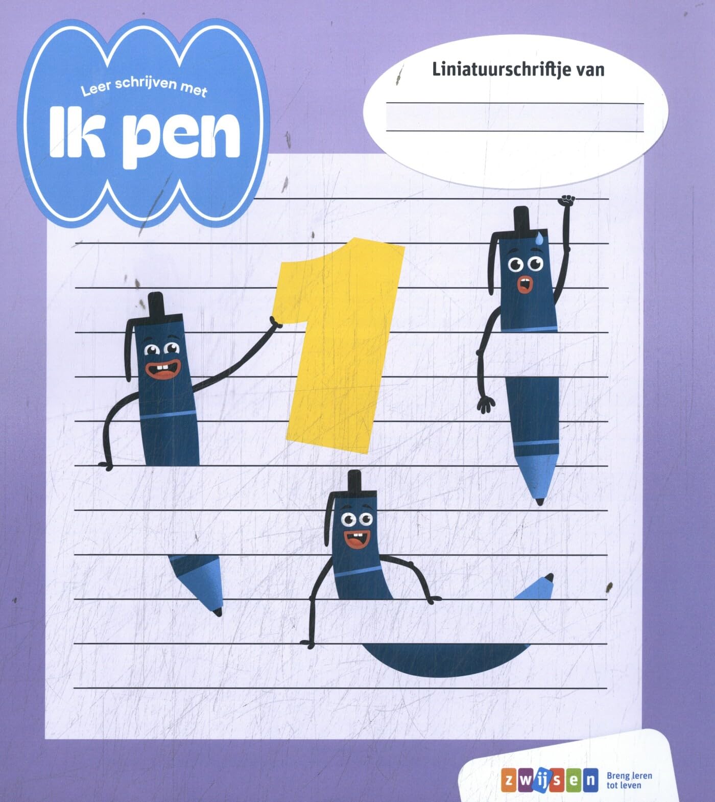 Ik pen 2024 Liniatuurschriftje 1 book