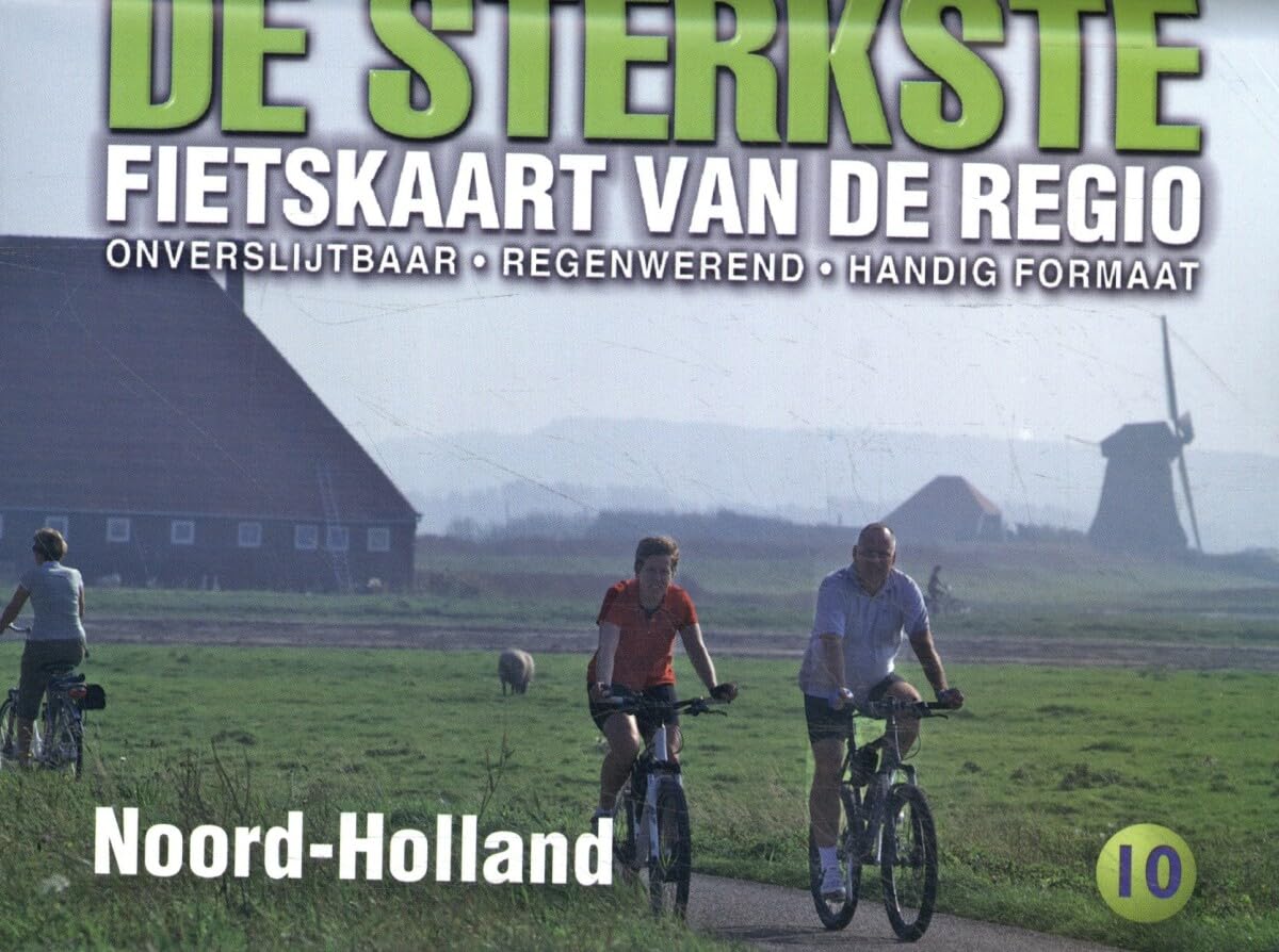 De sterkste fietskaart regio Noord-Holland Maps & Plans