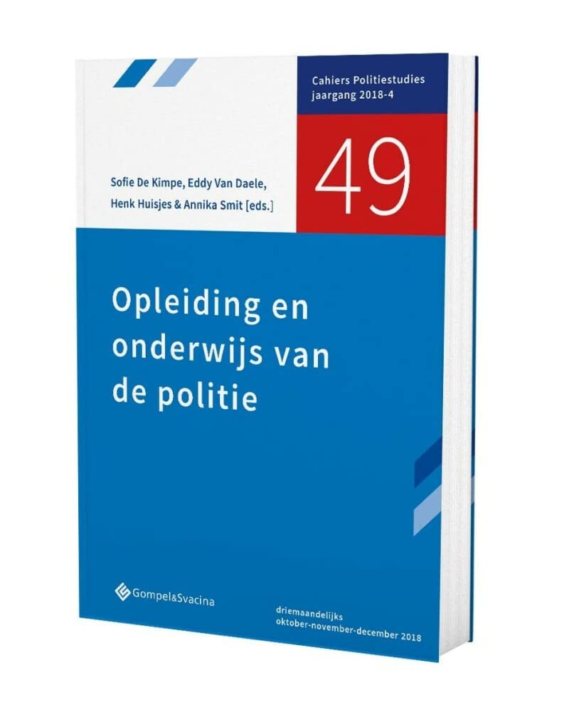 49-Opleiding en onderwijs van de politie book