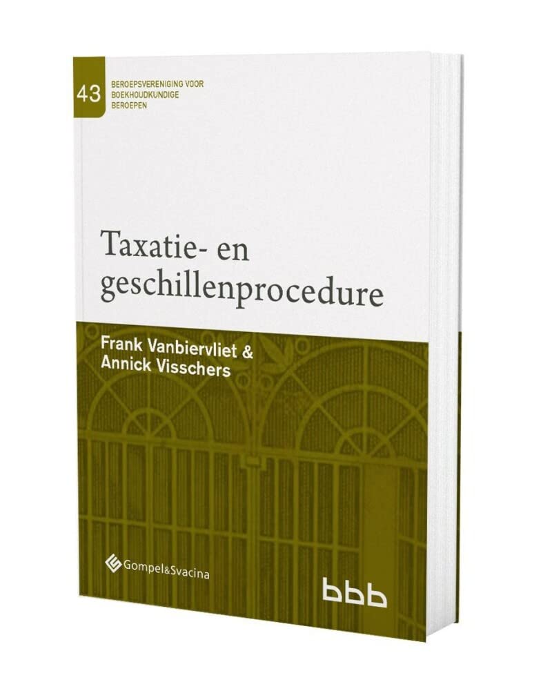 43-Taxatie- en geschillenprocedure book