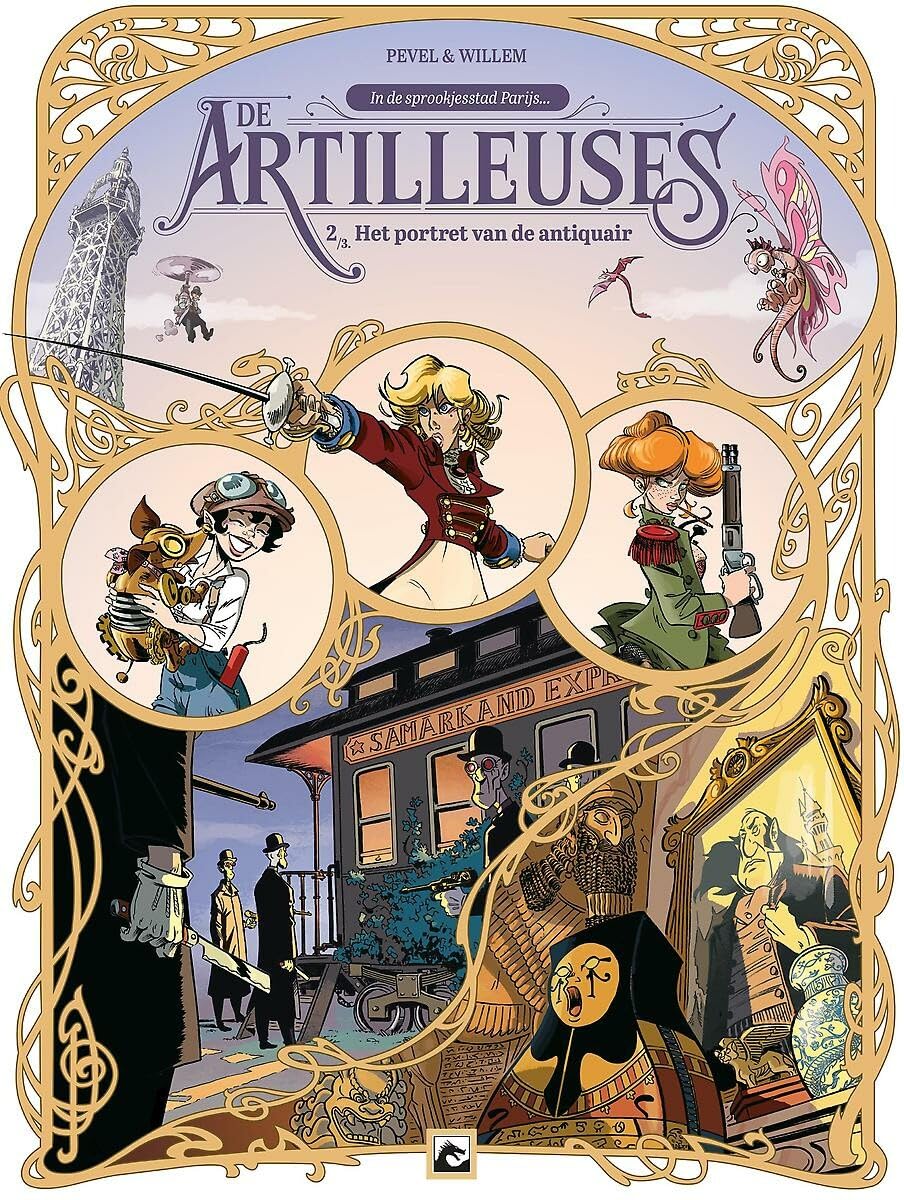 Artilleuses 2: Het portret van de antiquair book