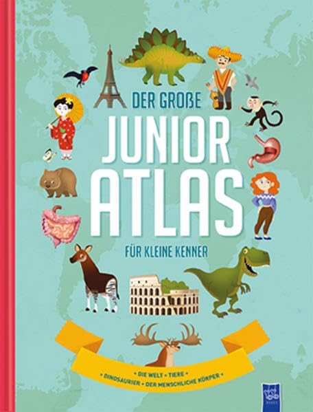 Der große Junior-Atlas für kleine Kenner Children's books