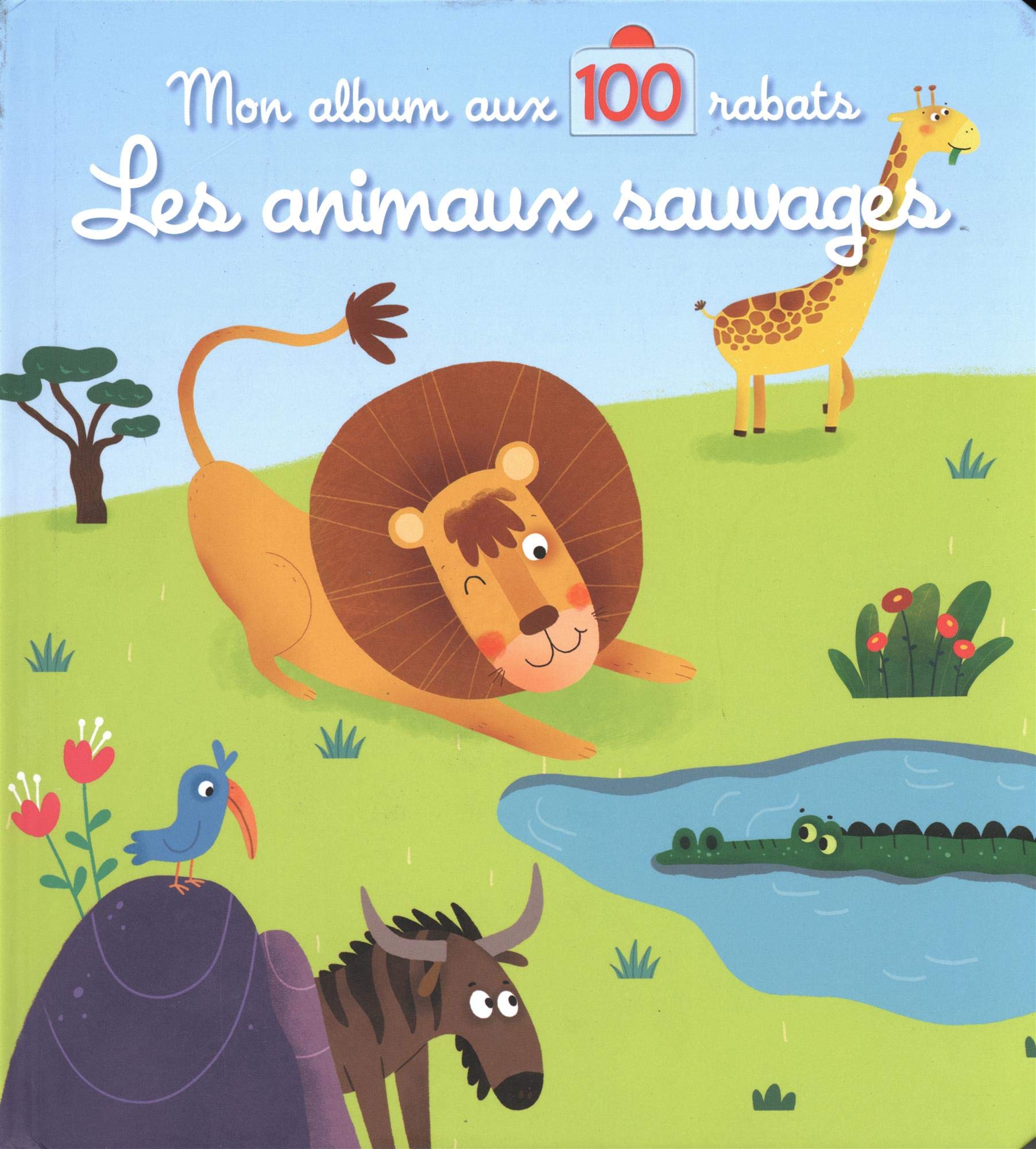 Mon album aux 100 rabats: Les animaux sauvages Tiptoi & Games