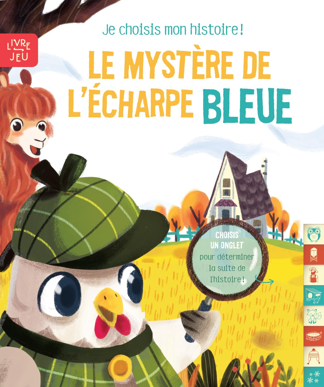Le mystère de l'écharpe bleue: Je choisis mon histoire ! Tiptoi & Games